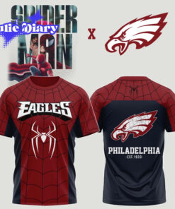 Philadelphia Eagles x Spider Man Brand New Day 2026 T-Shirt