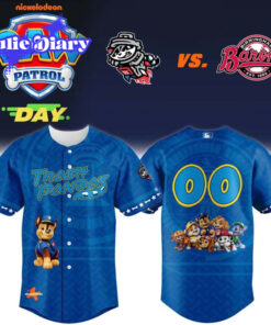 Rocket City Trash Panda 2026 Paw Patrol Adventure Day Baseball Jersey