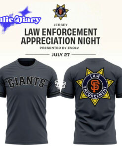 San Francisco Giants x Law Enforcement Night 2026 Shirt