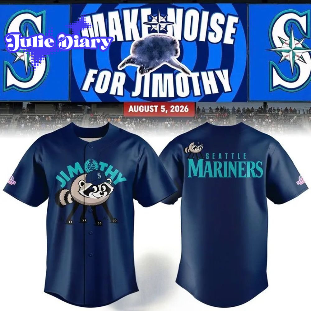 Seattle Mariners x Jimothy Night T-Mobile Park Special Baseball Jersey Seattle Mariners x Jimothy Night T-Mobile Park Special Baseball Jersey