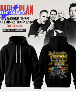 Simple Plan The Bigger Than You Think Tour 2026 Hoodie Simple Plan The Bigger Than You Think Tour 2026 Hoodie