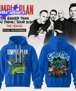Simple Plan The Bigger Than You Think Tour 2026 Hoodie