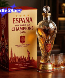 Spain World Cup 2026 Champions Limited Edition Whiskey Bottle Spain World Cup 2026 Champions Limited Edition Whiskey Bottle
