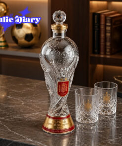 Spain World Cup 2026 Champions Limited Edition Whiskey Bottle