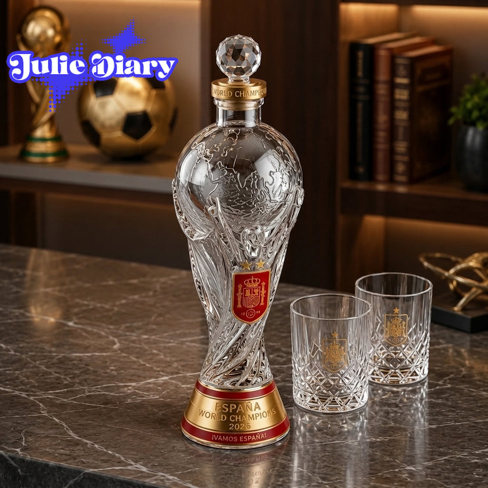 Spain World Cup 2026 Champions Limited Edition Whiskey Bottle Spain World Cup 2026 Champions Limited Edition Whiskey Bottle