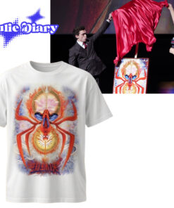 Tom Holland Zendaya Spider-Man Art Reveal Commemorative Unisex 2D T-Shirt