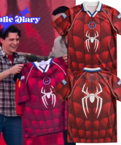 Tom Holland x Joselu Spider-Man V-Neck Football Jersey