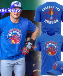 Toronto Blue Jays 2026 Unleash The Homerun Dragon Hoodie & Tee Toronto Blue Jays 2026 Unleash The Homerun Dragon Hoodie & Tee