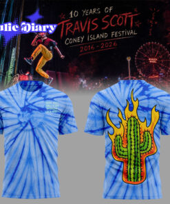Travis Scott Coney Island Festival Hoodie & Tee