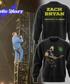 Zach Bryan x Oregon Football – With Heaven On Tour 2026 Sweatshirt
