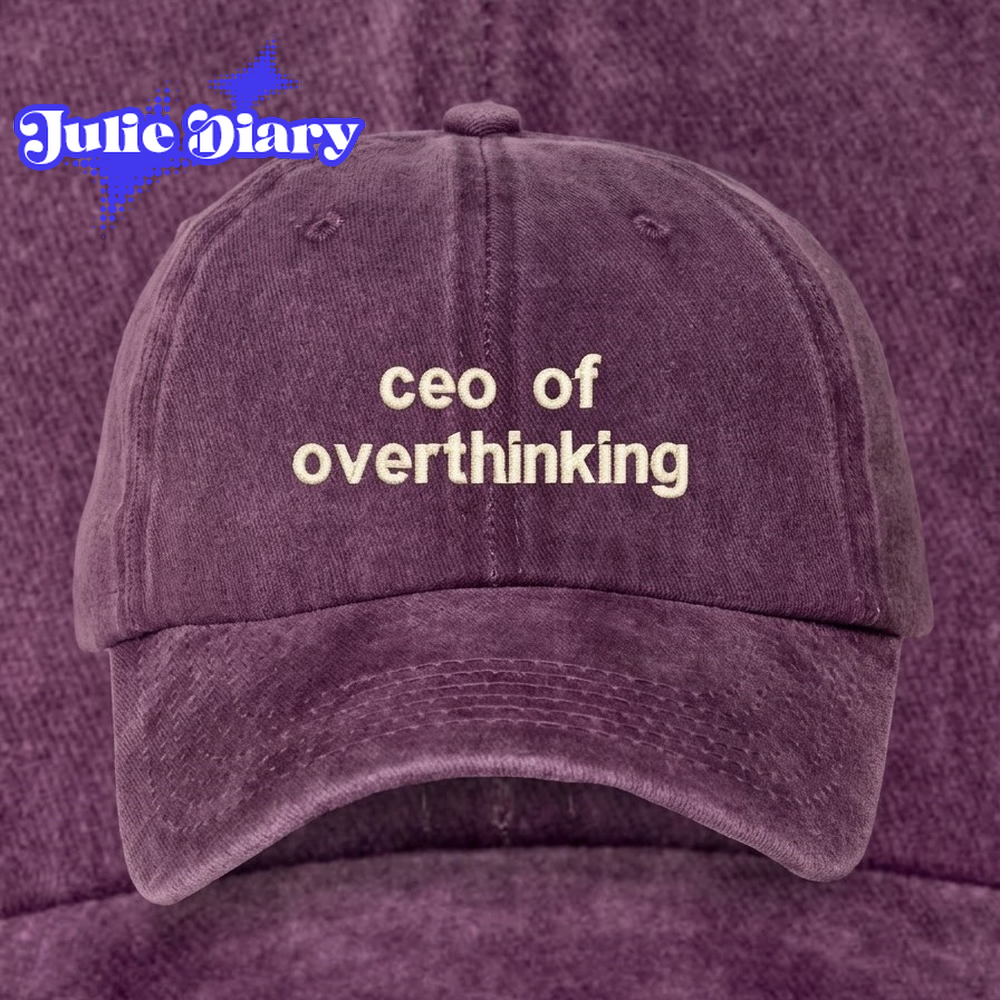 ceo of overthinking Cap ceo of overthinking Cap