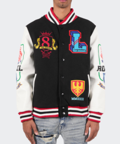 TWO MILL TWENTY Legendary Lion Varsity Jacket TWO MILL TWENTY Legendary Lion Varsity Jacket