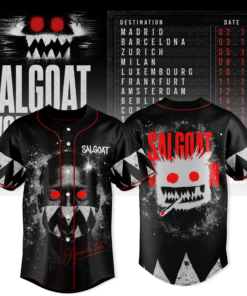 ELGRANDETOTO – Salgoat World Tour Salgoat Monster Graphic Jersey ELGRANDETOTO – Salgoat World Tour Salgoat Monster Graphic Jersey