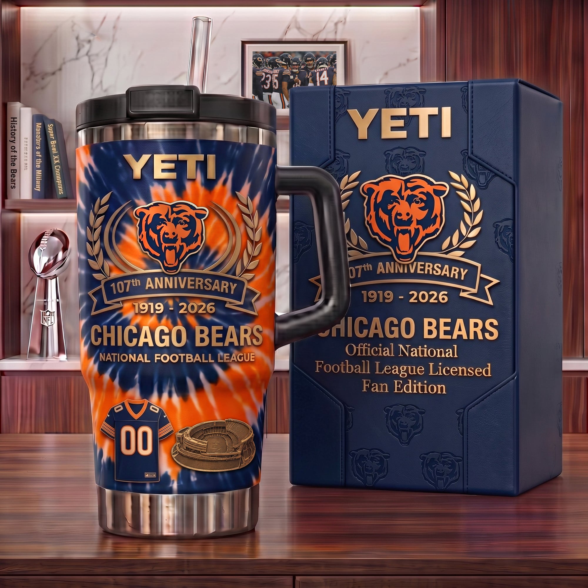 Chicago Bears Beach Club 1919-2026 Tumbler Chicago Bears Beach Club 1919-2026 Tumbler