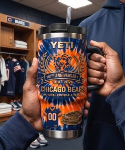 Chicago Bears Beach Club 1919-2026 Tumbler