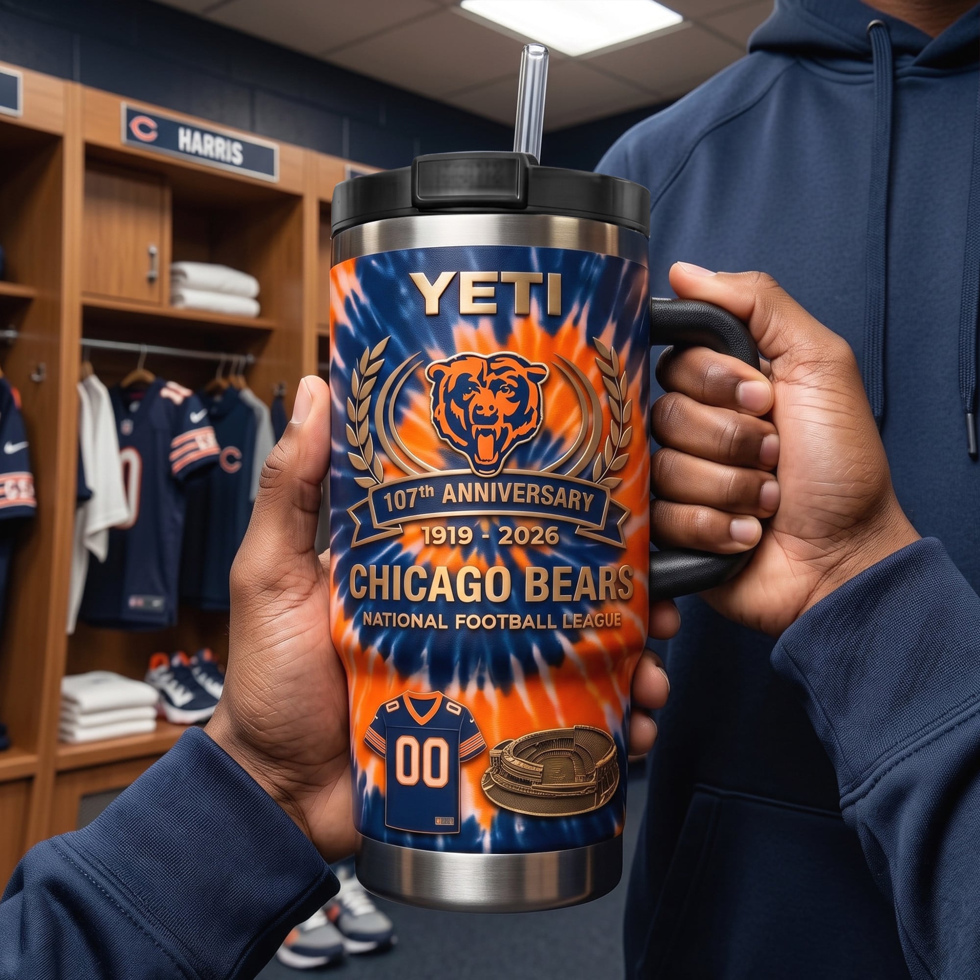 Chicago Bears Beach Club 1919-2026 Tumbler Chicago Bears Beach Club 1919-2026 Tumbler