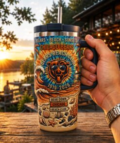 Chicago Bears Beach Club 1919-2026 Tumbler