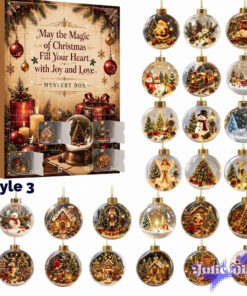 24-Day Christmas Mystery Ornament Advent Calendar