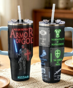 Engraved ‘Armor of God’ Tumbler