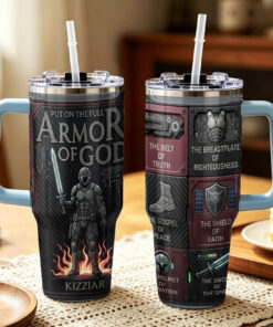 Engraved ‘Armor of God’ Tumbler