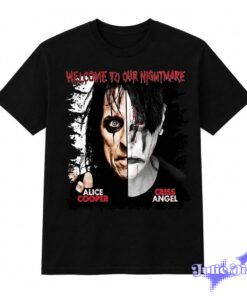 Alice Cooper x Criss Angel Welcome to Our Nightmare 2D Shirt
