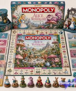 Alice In Wonderland Monopoly Board Game Alice In Wonderland Monopoly Board Game