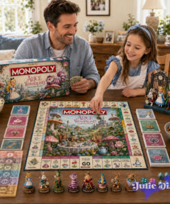 Alice In Wonderland Monopoly Board Game