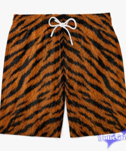 Animal Print Open Back Swim Trunks – Funny Bare Butt Cutout Beach Shorts