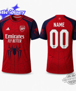 Arsenal FC Spider Man Brand New Day Home Soccer Jersey