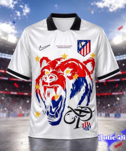 Atletico De Madrid Seoul Overthepitch White Bear football Jersey