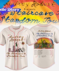 Audrey Hobert – The Staircase to Stardom Tour Baseball Jersey Audrey Hobert – The Staircase to Stardom Tour Baseball Jersey