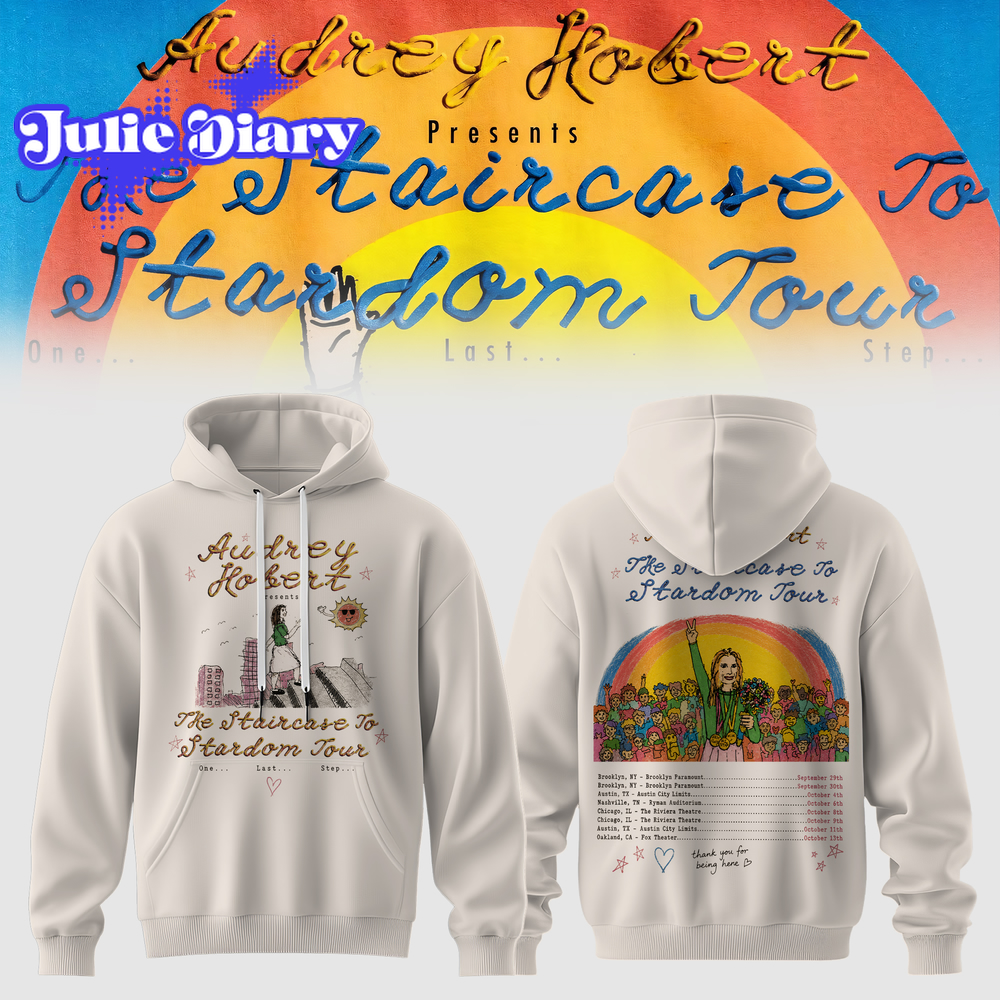 Audrey Hobert – The Staircase to Stardom Tour Hoodie/Sweatshirt/Tee Audrey Hobert – The Staircase to Stardom Tour Hoodie/Sweatshirt/Tee