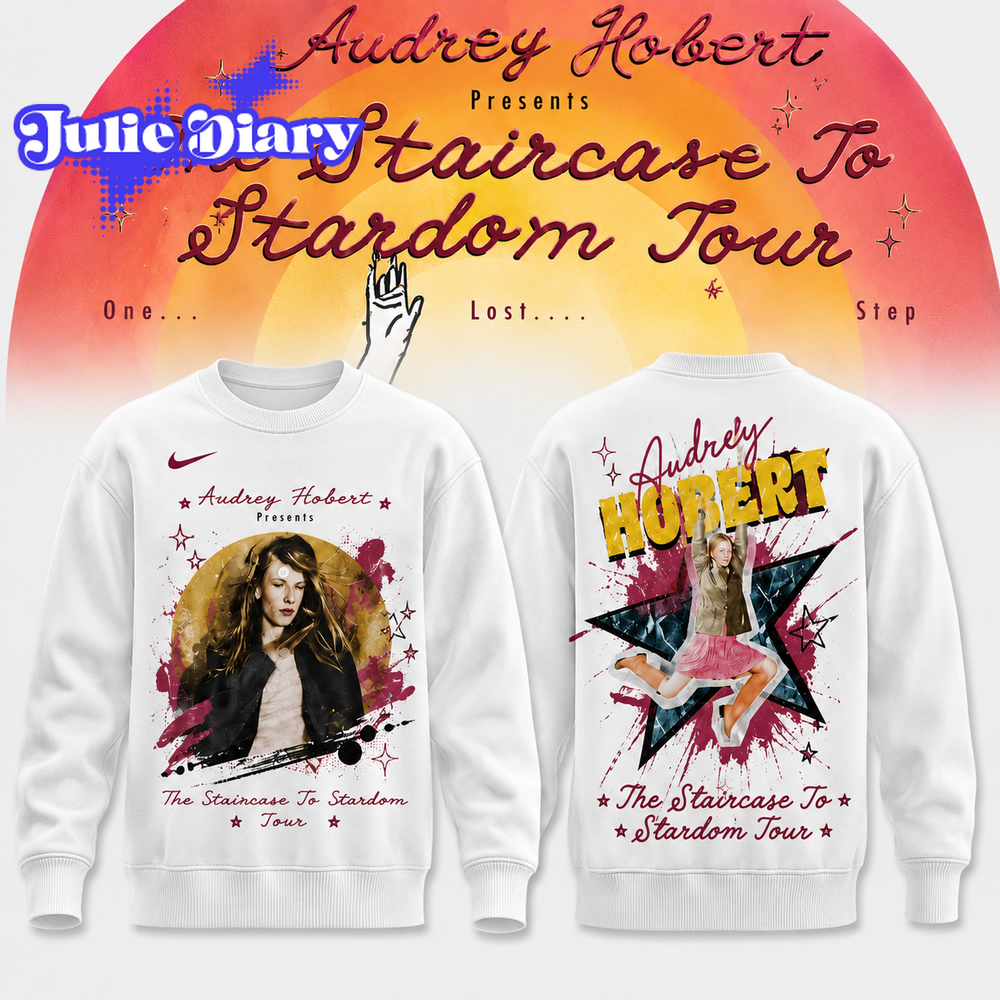 Audrey Hobert – The Staircase to Stardom Tour Hoodie/Sweatshirt/Tee Audrey Hobert – The Staircase to Stardom Tour Hoodie/Sweatshirt/Tee