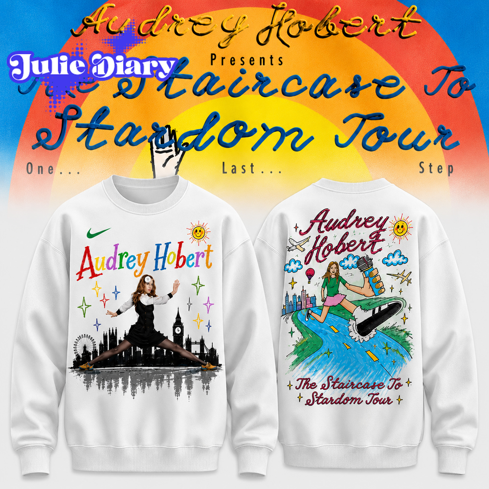 Audrey Hobert – The Staircase to Stardom Tour Hoodie/Sweatshirt/Tee Audrey Hobert – The Staircase to Stardom Tour Hoodie/Sweatshirt/Tee