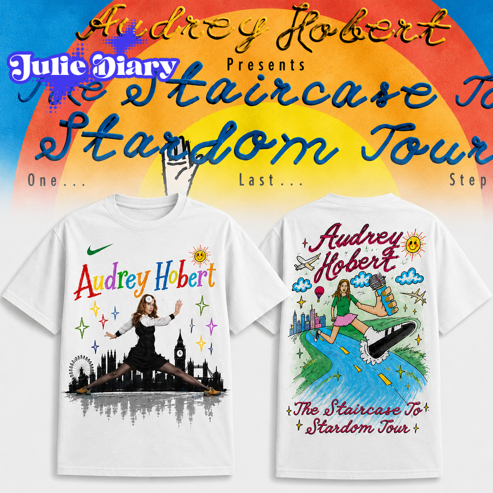 Audrey Hobert – The Staircase to Stardom Tour Hoodie/Sweatshirt/Tee Audrey Hobert – The Staircase to Stardom Tour Hoodie/Sweatshirt/Tee