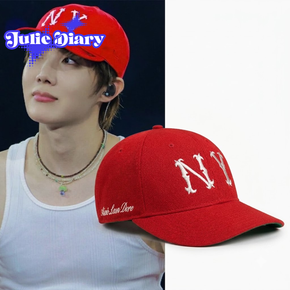 BTS J-Hope Aime Leon Dore NY Logo Cap BTS J-Hope Aime Leon Dore NY Logo Cap