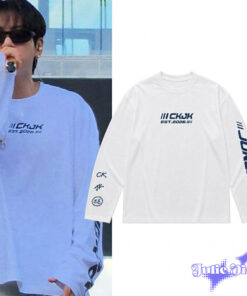 BTS Jungkook JK x Calvin Klein CKJK 3D Long Sleeve Shirt BTS Jungkook JK x Calvin Klein CKJK 3D Long Sleeve Shirt