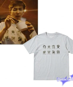 BTS RM Pokemon Shirt BTS RM Pokemon Shirt