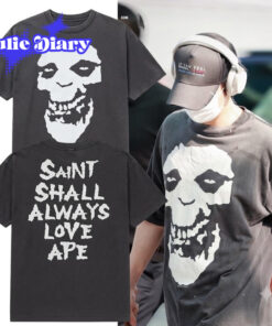BTS Suga Saint Michael X Bape Shirt