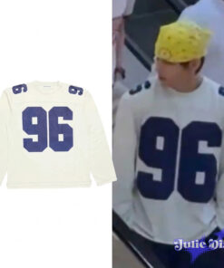 BTS V Taehyung Acne Studios 1996 Logo 3D Long Sleeve