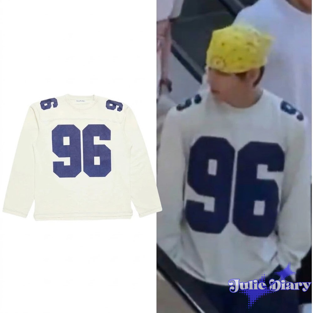 BTS V Taehyung Acne Studios 1996 Logo 3D Long Sleeve BTS V Taehyung Acne Studios 1996 Logo 3D Long Sleeve