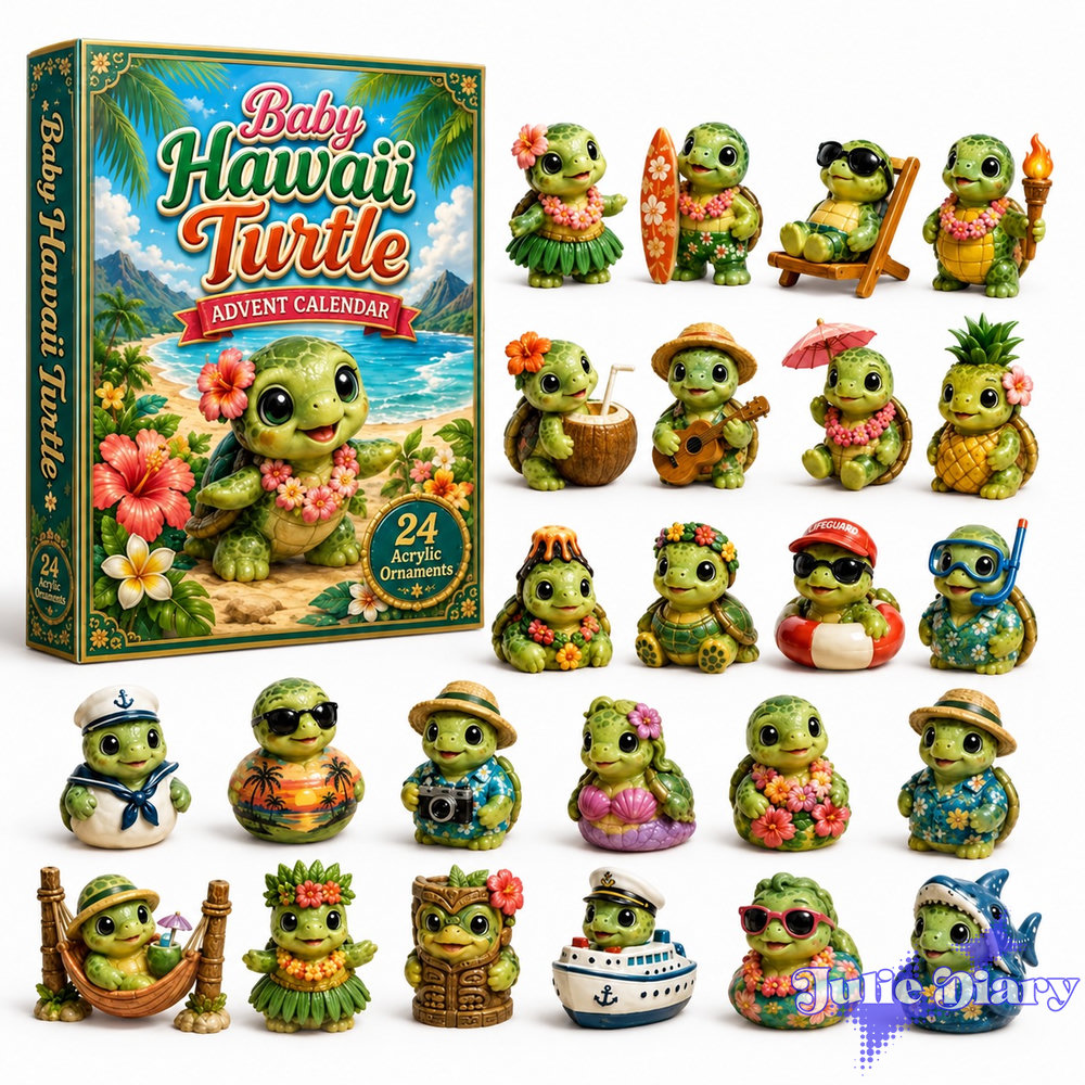 Baby Hawaii Turtle Advent Calendar Baby Hawaii Turtle Advent Calendar