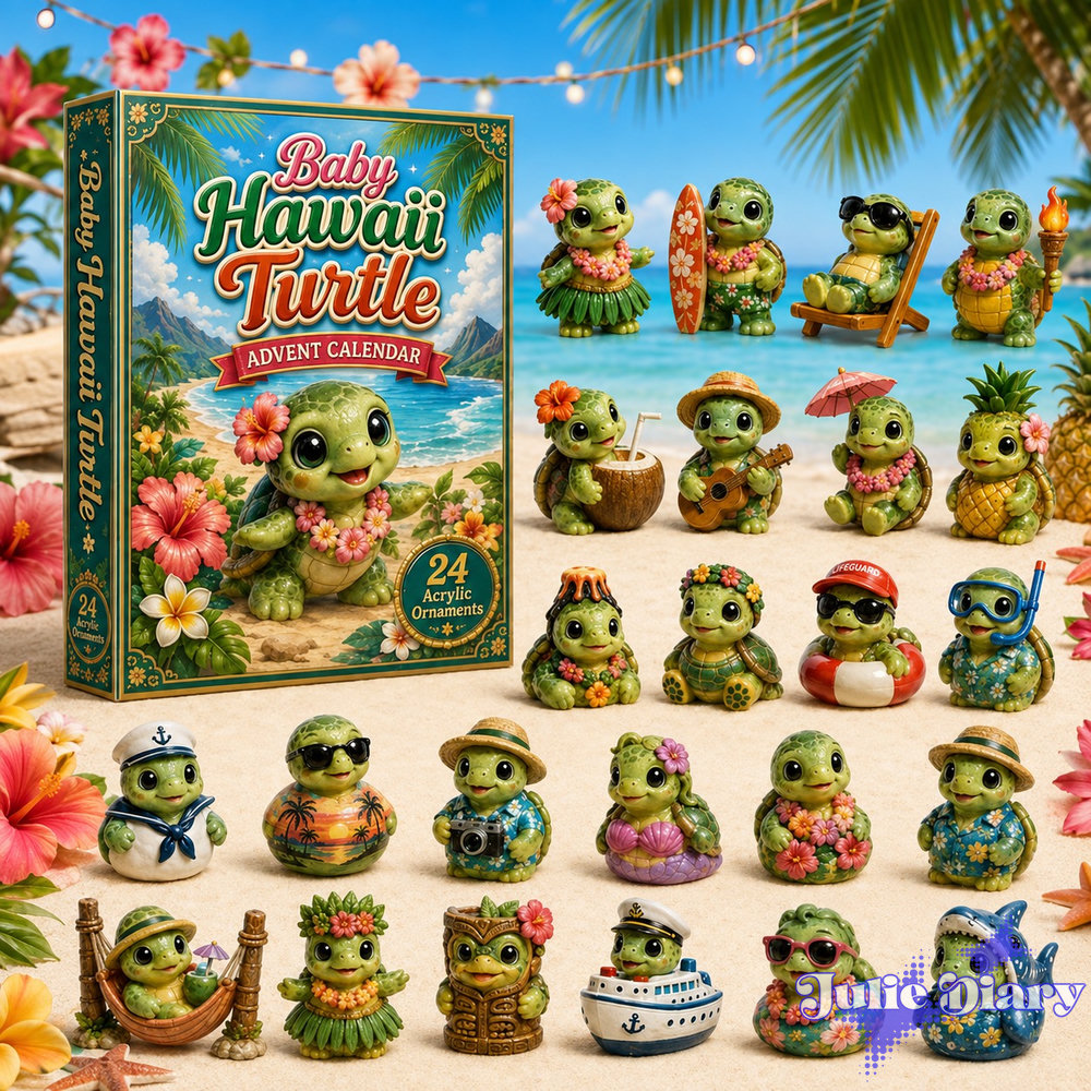 Baby Hawaii Turtle Advent Calendar Baby Hawaii Turtle Advent Calendar