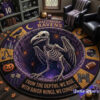 Buffalo Bills 2026 Halloween Quilted Round Rug Buffalo Bills 2026 Halloween Quilted Round Rug