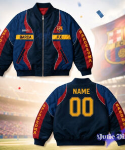 Barca x Spiderman x Marvel Peter Parker Bomber Jacket