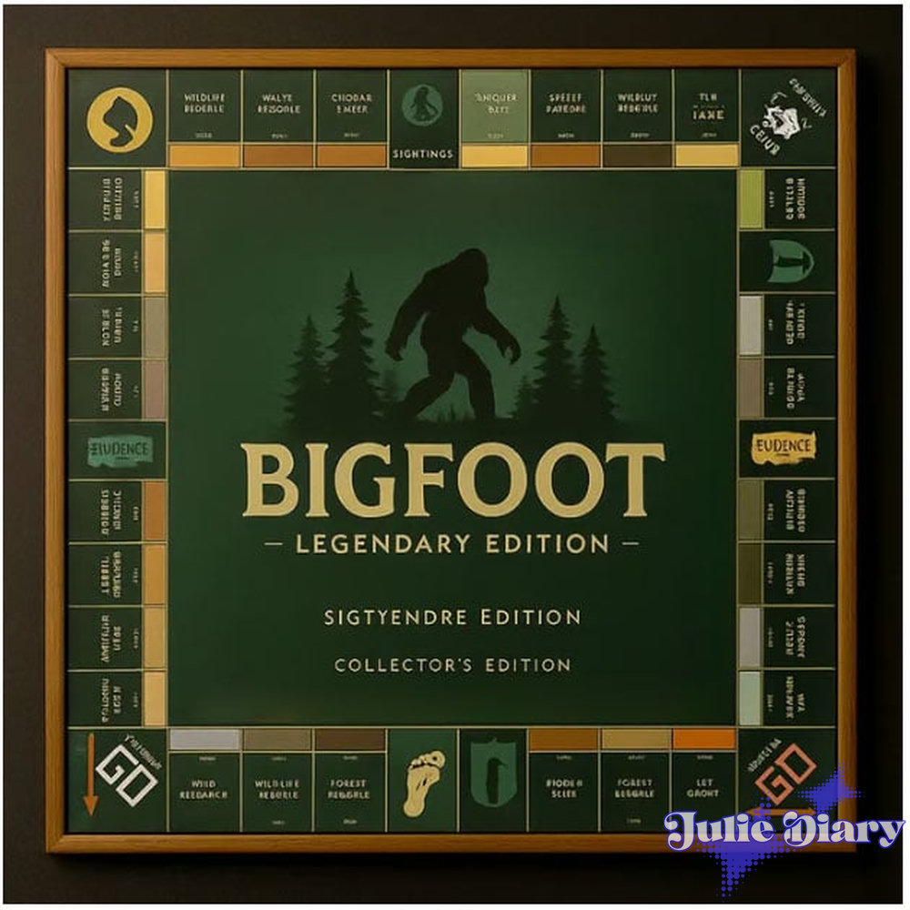 Bigfoot Legendary Edition Monopoly Game Bigfoot Legendary Edition Monopoly Game