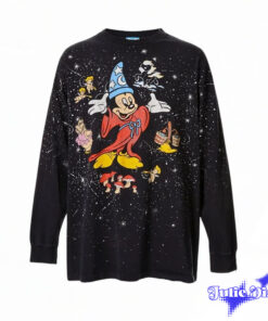 Bobby Kim Sorcerers Apprentice Mickey Mouse 3D Long Sleeve Shirt Bobby Kim Sorcerers Apprentice Mickey Mouse 3D Long Sleeve Shirt