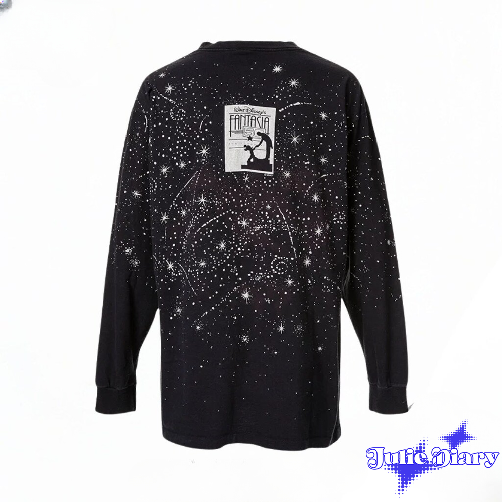 Bobby Kim Sorcerers Apprentice Mickey Mouse 3D Long Sleeve Shirt Bobby Kim Sorcerers Apprentice Mickey Mouse 3D Long Sleeve Shirt