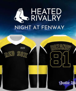 Boston Red Sox x Heated Rivalry Ilya Rozanov #81 Hockey Jersey