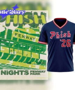 Boston Red Sox x Phish 2026 Tour Baseball Jersey